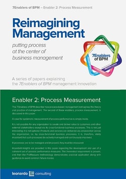 7 Enablers of BPM - Process Measurement